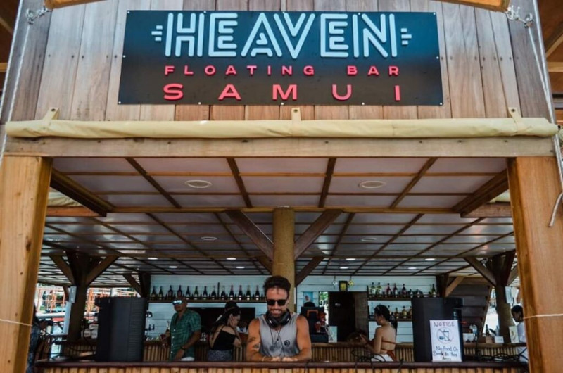 Thailand Koh Samui Floating Bar Koh Madsum One Day Trip Travelog